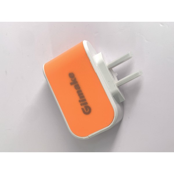 GIIMAKE USB Electrical Adapters Plug Adapter Travel Plug Adapter, Power Plug Adapter with 3 USB Ports